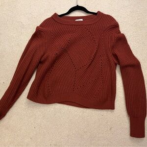 Wilfred Terracotta Crew Neck Sweater